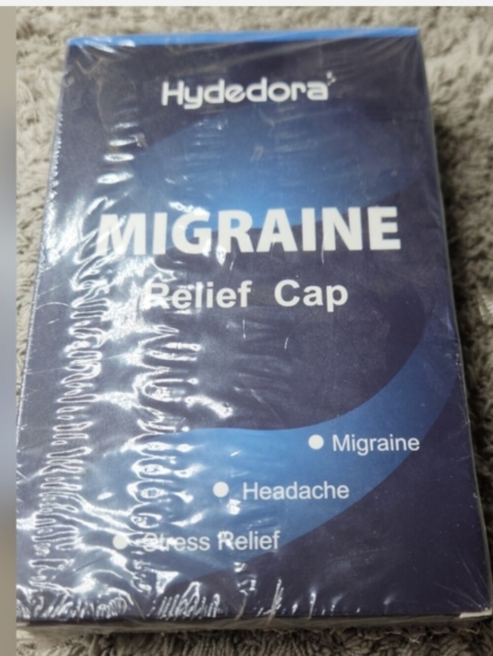 Migraine Relief Cap Migraine Headache Relief Wrap Ice Relief Cap Hat Hot & Cold